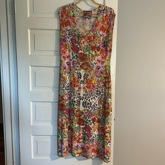 Johnny Was Garden High Maxi Dress - Picture 1 of 6